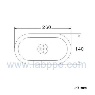 SH356B-Lab PP Cup Sink,Grey sink,252*150*170mm,laboratory sinks,Lab sink,Lab sink Drain