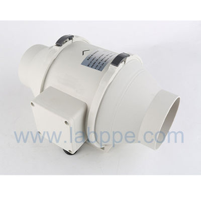 FF100-Lab Plastic pipeline blower,INLINE fan,2 Speed Control Mixed Flow In line Duct Fa
