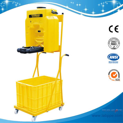 SH53L-portable eye wash station Gravity operated Eye wash,16 Gallon ANSI Z358.1-2014 drench shower emergency eye wash