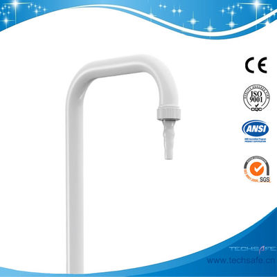 SHA52-gooseneck faucet deck mo brass white Single Way Lab Tap lab Faucet 360 swing 304Stainless Steel,white / grey color