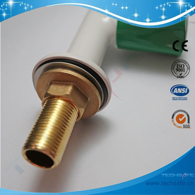 SHA4-4-Double Outlet/Way Lab Tap,brass,360 Swing,white optional