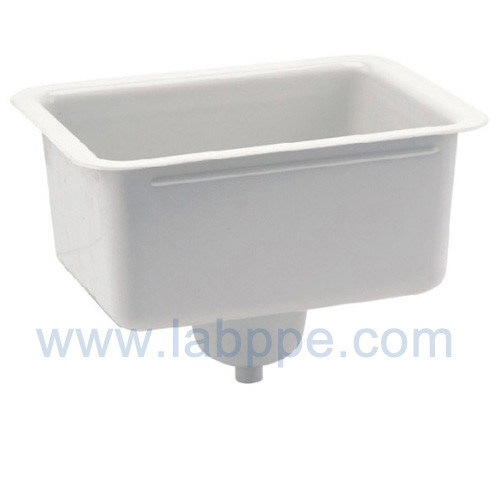 SHS-1W-Lab PP Sink,440*330*200mm Lab PP Mid Size Sink ceramic sink workbench with sink pp sink science lab school lab si