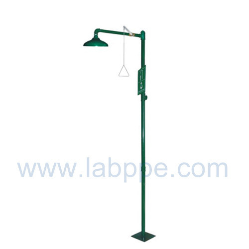 SHC100-Free stand emergency shower,G.I.safety shower for washing the body,ansi 2009