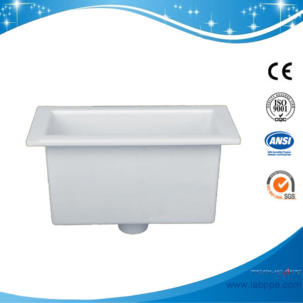 SHP7W-Lab PP Mid Size Sink,300*150,PP SINK,CUP SINK,LAB SINK,WHITE SINK