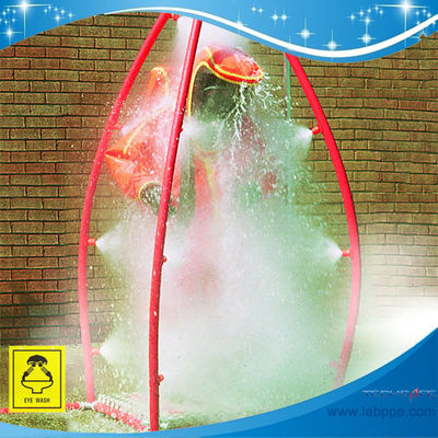 SH660- Kit de chuveiro de desinfecção Kit de chuveiro de desinfecção portátil de lavagem corporal com espuma descontaminante,ansi Z358.1-2009