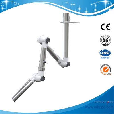 SHP50-Lab Fume Extractor/Exhaust,Aluminumalloy flexível de extracção de fumo braço escritório montado laboratório braço de fumo soldadura